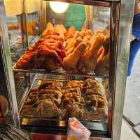 Old school belacan fried chicken at Parit Buntar