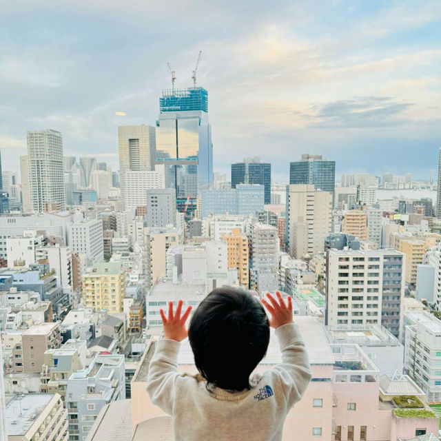 【東京】コーナールームに泊まって景色を楽しむ！