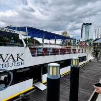 "Scenic Sarawak River Cruise: Explore Kuching's Waterfront and Historic Landmarks"