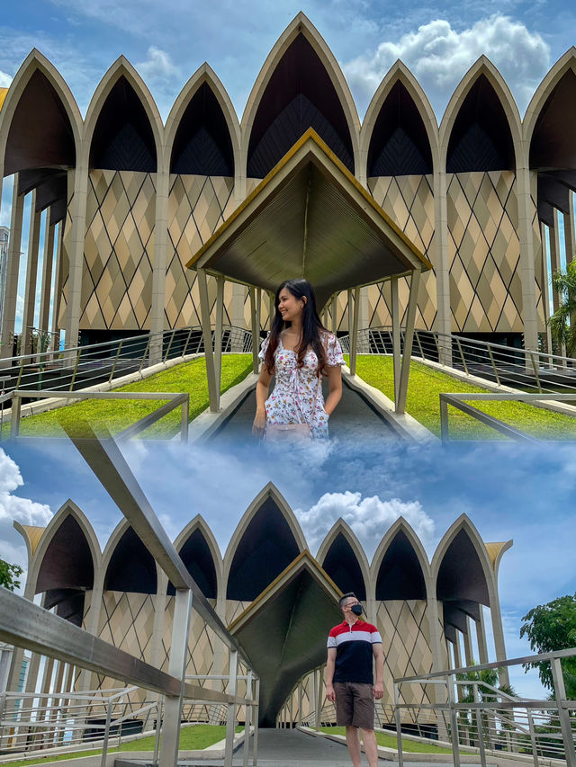 Capturing the Borneo Cultures Museum: Stunning Day and Night Views