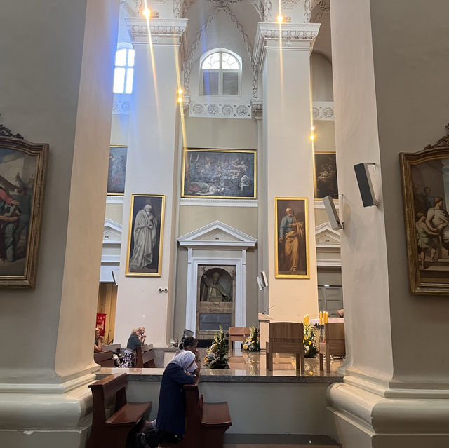 立陶宛-最華麗維爾紐斯主教座堂🇱🇹⛪️😍