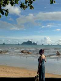 เดินเล่นชมพระอาทิตย์ตก หาดอ่าวนาง 🏝️ กระบี่