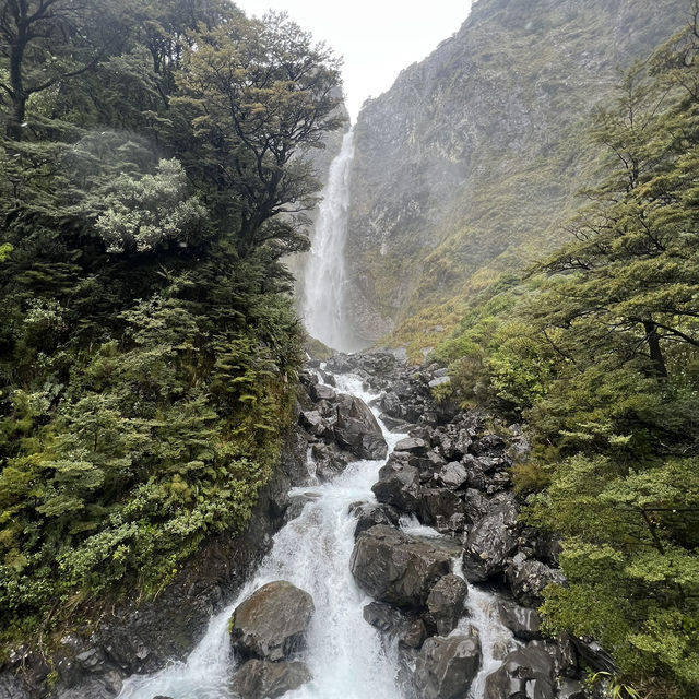 Beautiful Devil's Punchbowl New Zealand