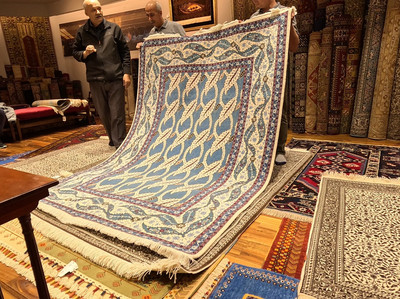 現地購入品・未使用】トルコ絨毯 本物 Yahoo!オークション - 極上