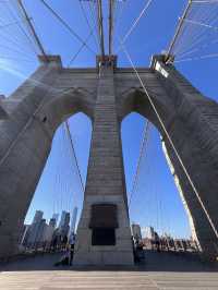 Crossing the Timeless Icon of Brooklyn Bridge for Stunning NYC Views