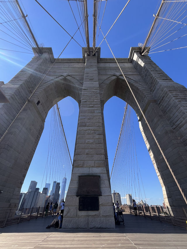 Crossing the Timeless Icon of Brooklyn Bridge for Stunning NYC Views