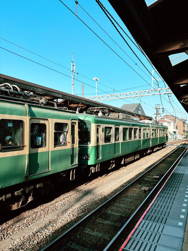 รีวิวรถไฟสาย Enoden line