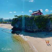 🇯🇵沖繩波上宮 🎒書包御守超可愛 崖上的神社⛩️超殺底片