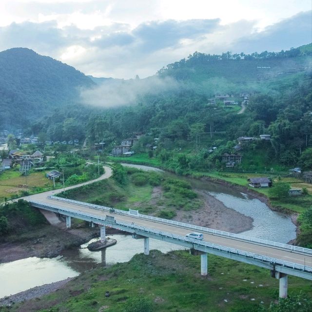 สะพานร่วมใจสามัคคี สะปัน น่าน