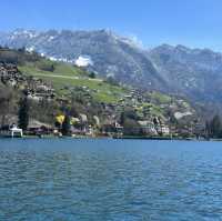 Free amazing cruising at lake Thun