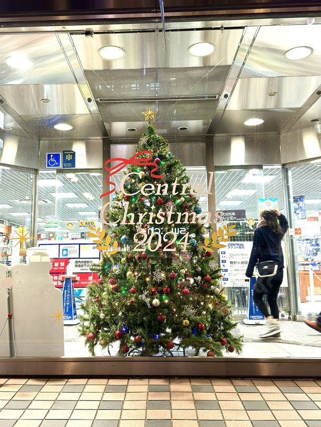 北海道　札幌観光　札幌市中心地の南一条通のイルミネーションが綺麗だったぞ！