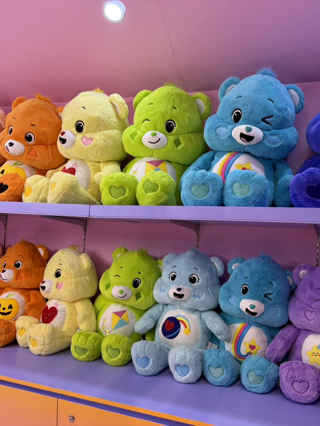 Carebear登錄The ONE🤣彩虹🌈公仔牆😌超大Carebear等大家影相