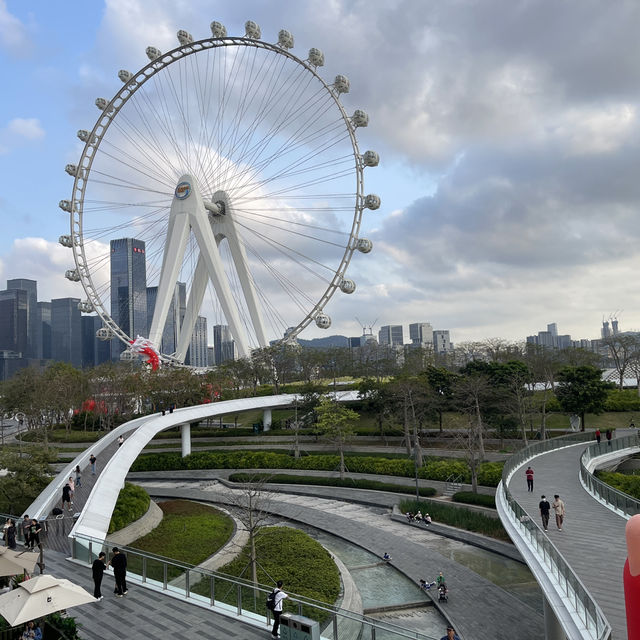 🌟【探索深圳歡樂港灣與港灣之光摩天輪】🎡