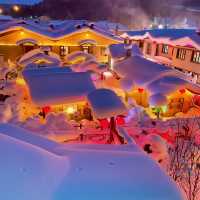 China Snow Town หมู่บ้านหิมะ 中国雪乡
