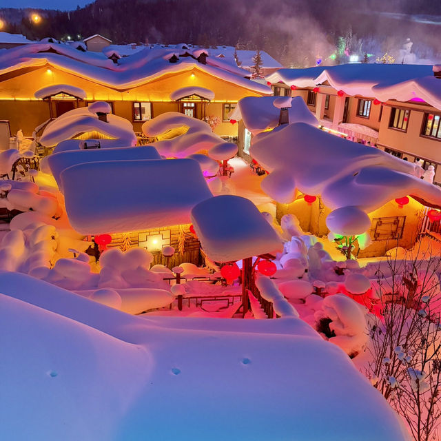 China Snow Town หมู่บ้านหิมะ 中国雪乡