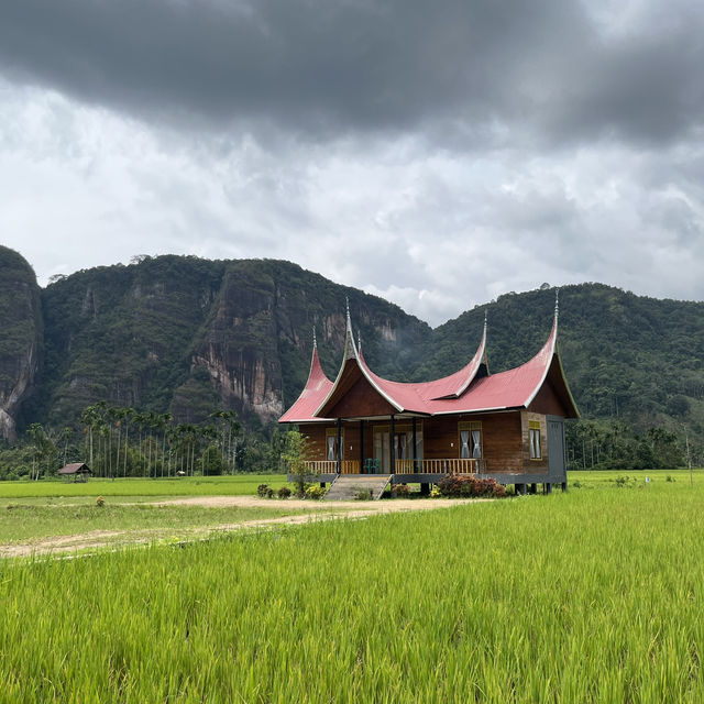 Magnificent view of Lembah Harau, West Sumatera