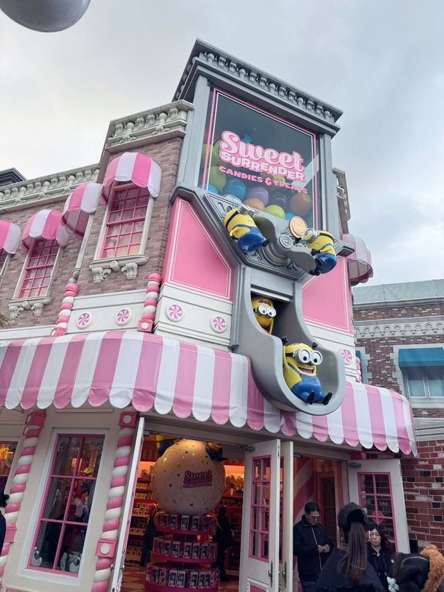 Fun family moment at Universal Studio Japan 