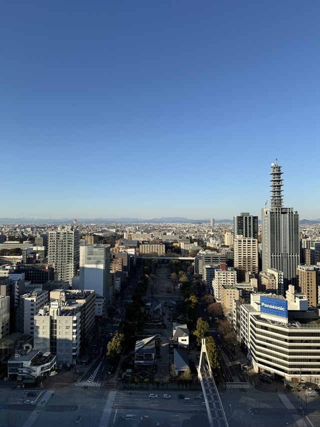 The Iconic Nagoya Tower, Incredible Views Of the City 🗼🏙️🤩   