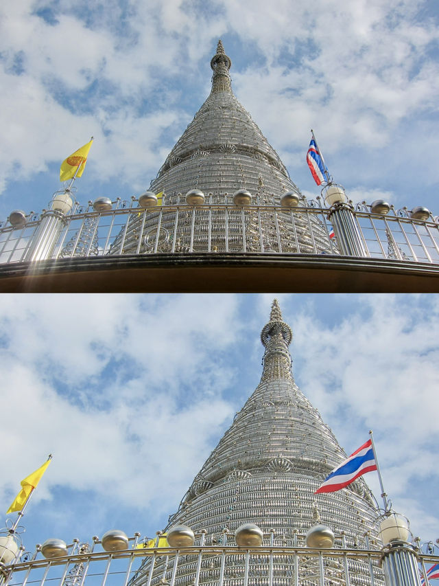 The Dazzling Stainless Steel Temple of Hat Yai: Phra Maha Chedi Tripob Trimongkol