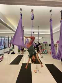 🇸🇬Unleash your Inner Strength with Aerial Yoga