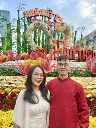 Đường hoa Nguyễn Huệ 2025 Ất Tỵ linh vật