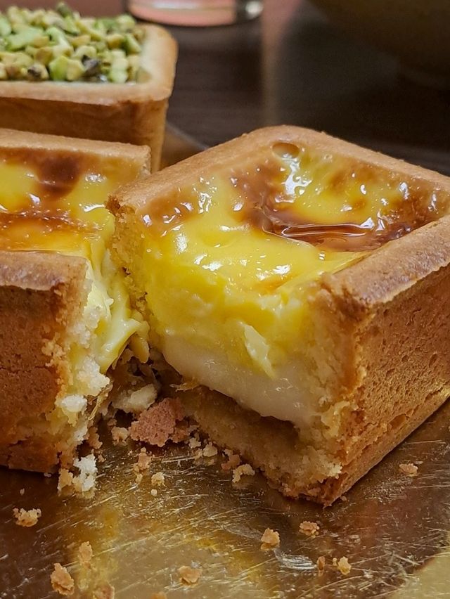 麻糬蛋撻有驚喜