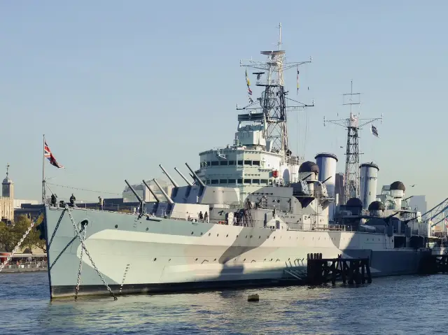 Tour of the Imperial War Museum's HMS Belfast
