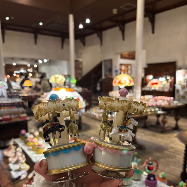店内がオルゴールで溢れている『小樽オルゴール堂』