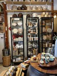 恩平韓屋村の、韓屋伝統茶菓子店 ミョングムダン