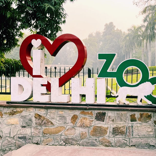 家族で楽しめるインド最大級の動物園🦌