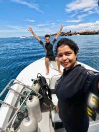 🚤 Boat Riding in Kapalai: A Thrilling Sea Adventure! 🌊