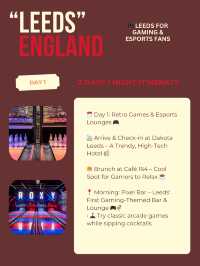 Leeds itinerary 