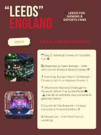 Leeds itinerary 