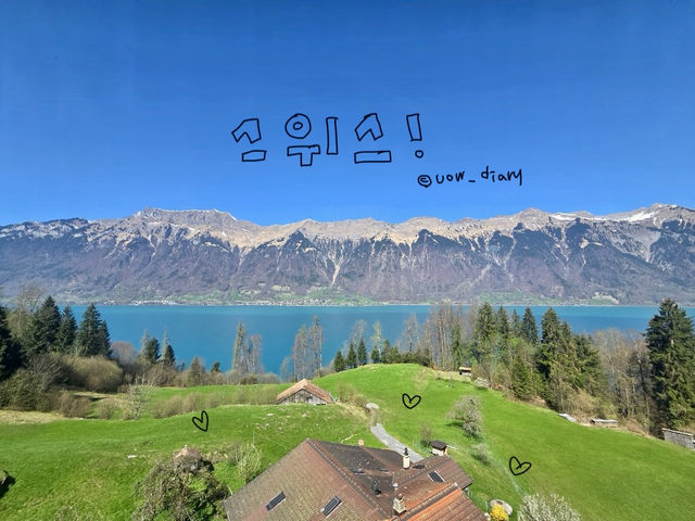 자연의 아름다움, 스위스는 역시 스위스입니다..!!🇨🇭🧀