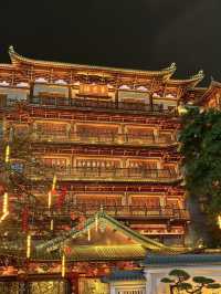 A Peaceful Night Visit to 大佛寺 (Dafo Temple), Guangzhou