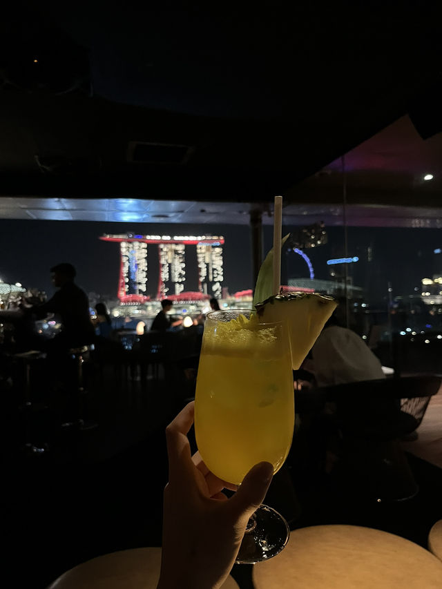 싱가포르 감성 만렙 뷰 스카이 바 ✨