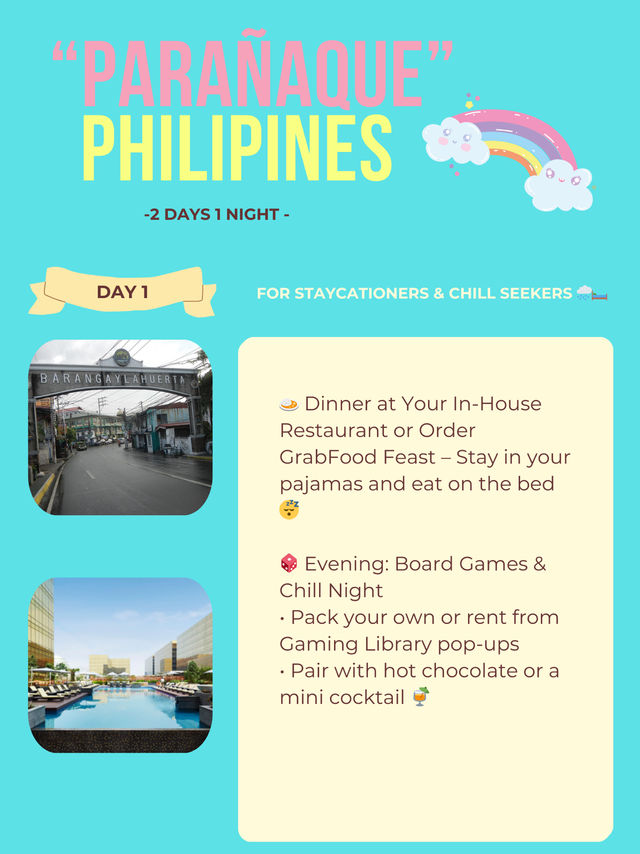 Parañaque itinerary 