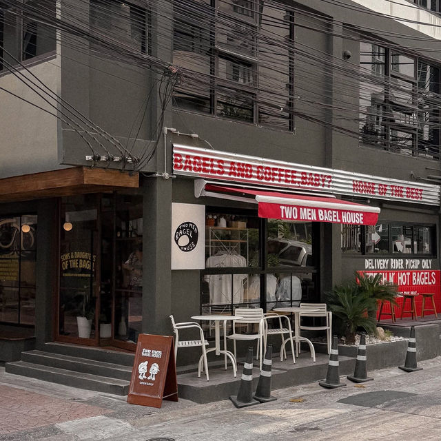 Two Men Bagel House • Saladaeng, BKK