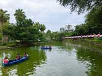 鬧中取靜的時光綠洲，台中公園漫遊。