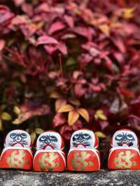 滿佈可愛達摩的勝尾寺