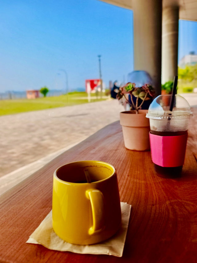 📍배곧 한울공원 해질녘카페
