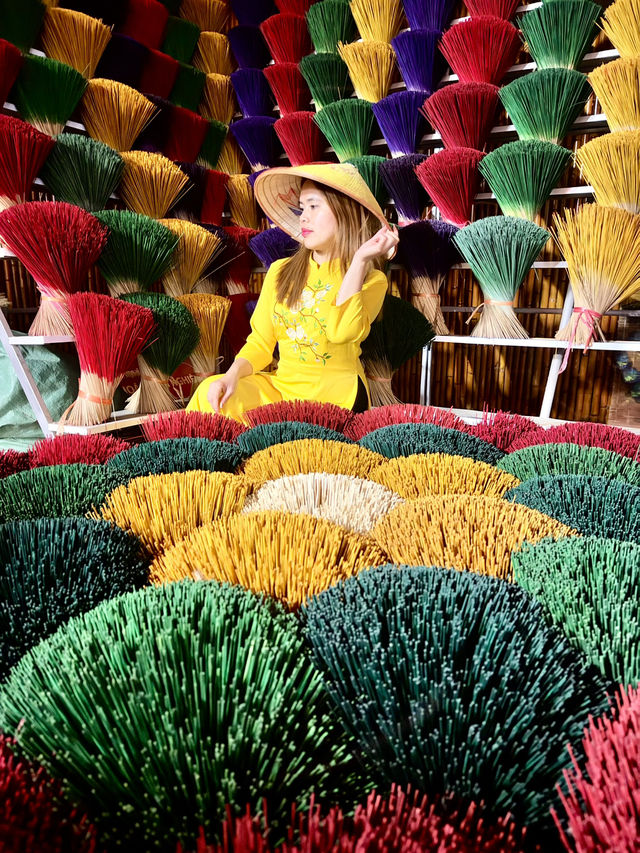 Incense stick village