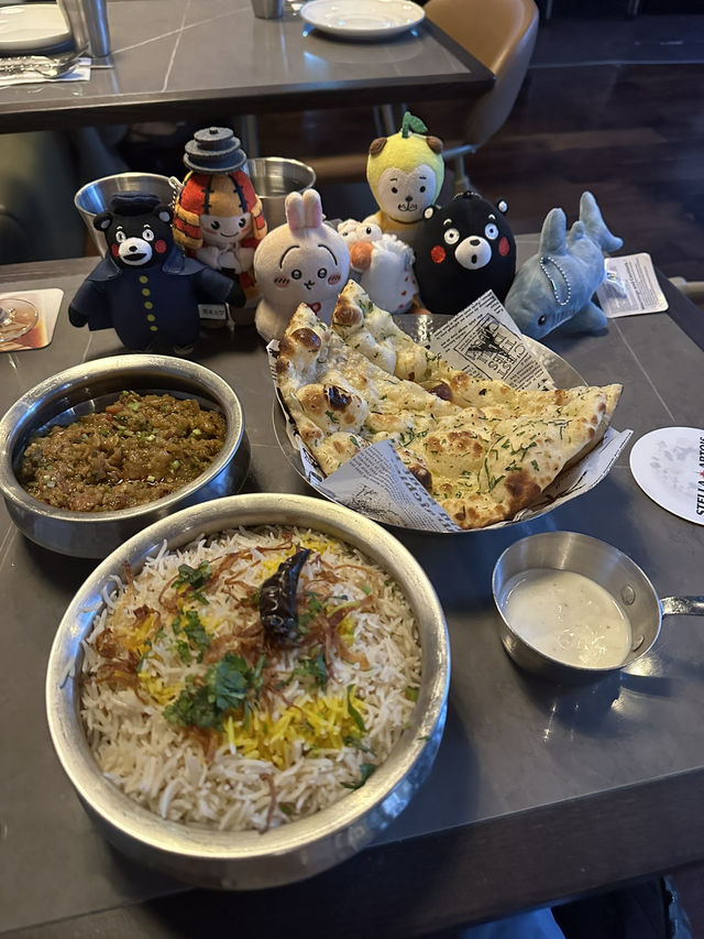 九龍圓方的英國風紳士高貴優雅印度菜