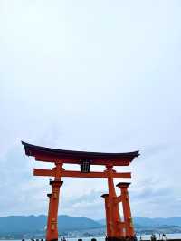 【広島】干潮の時の厳島神社