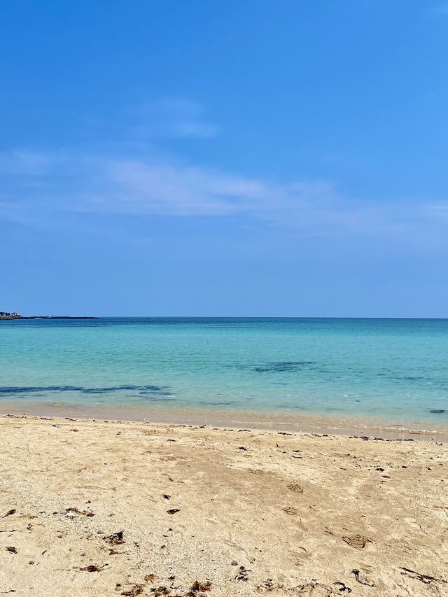 西濱白沙🏖️珊瑚海邊🪸濟州牛島八景之一！