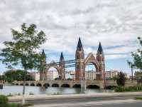 Burqin’s Internet-Famous Bridge: Kanas Tower Bridge—A Gateway to a Fairy-Tale World