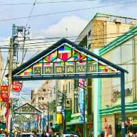 【横浜市　東急東横線　白楽駅　六角橋商店街を旧網島街沿いにシティウォーク】
