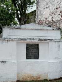 Vitis St. Paul's Church in Malacca