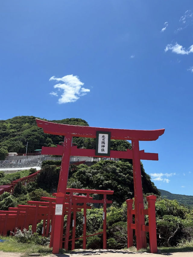⛩️元乃隅神社｜海へ続く123基の鳥居が織りなす絶景の神社
