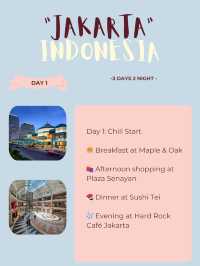 🇮🇩 Jakarta Itinerary 👌